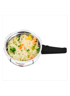 BUTTERFLY Butterfly curve 2 ltr pressure cooker, 2 litres, silver  - Image 4