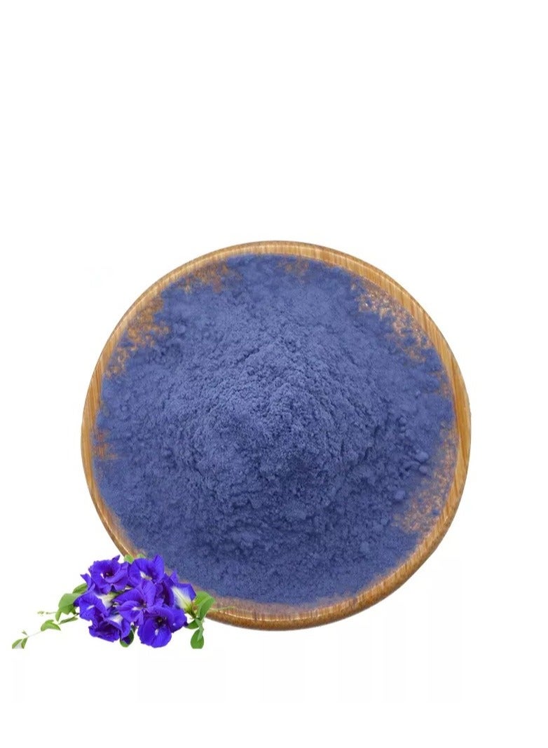 Tealand Blue Tea Butterfly Pea Tree Flower Powder Thai Orchid Ternatea Herbal Rich in Antioxidants Natural Food Coloring Blue Latte Super Food 100g  - Image 2