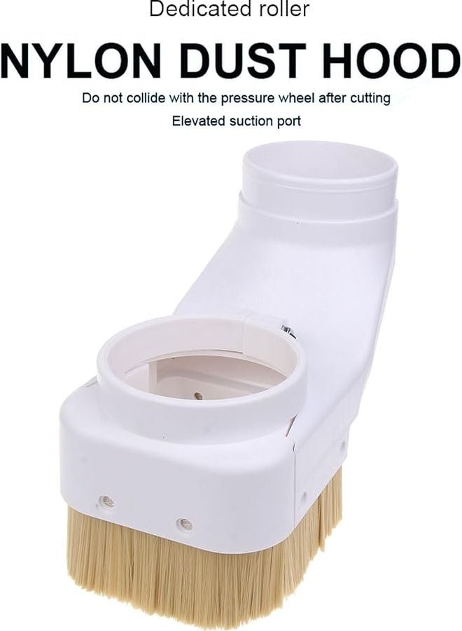 100mm Sliding Door Spindle Brush For CNC Router Engraving Milling Machine Pad Acrylic Painting Tool - Image 3