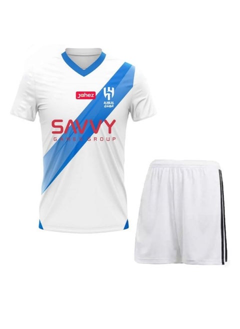 Al Hilal Saudi Home Neymar Jersey Football Tshirts Short Sleeve Sports