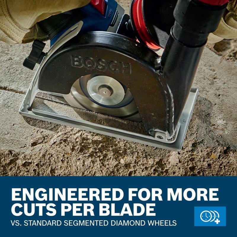 BOSCH DBX641S 6 in. X-Lock Segmented Rim Diamond Blade - Image 3