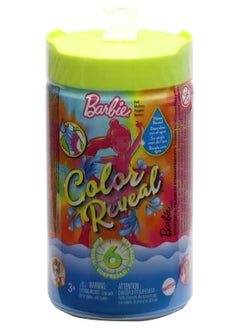Mattel BARBIE Barbie Color Reveal Chelsea Asst 5 Neon Tie Dye Series  - Image 1