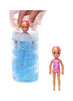 Mattel BARBIE Barbie Color Reveal Chelsea Asst 5 Neon Tie Dye Series  - Image 4
