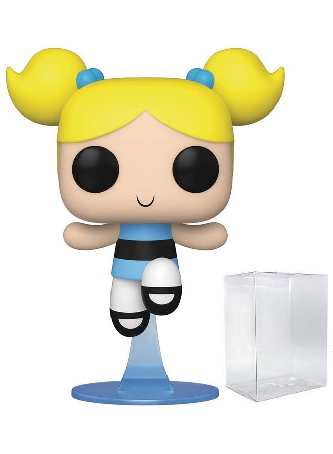 Funko POP Animation: Powerpuff Girls - Bubbles Vinyl Figure (Bundled with Compatible Box Protector Case), Multicolor, 3.75 inches - Image 1