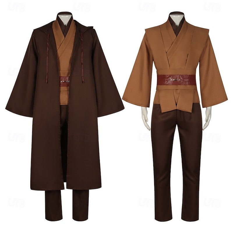 Y&D Jedi Knight Cosplay Costume Outfits Costume Cosplay for Boys' Adults Kid's Halloween Carnival Comic Con Anime Expo - Image 1