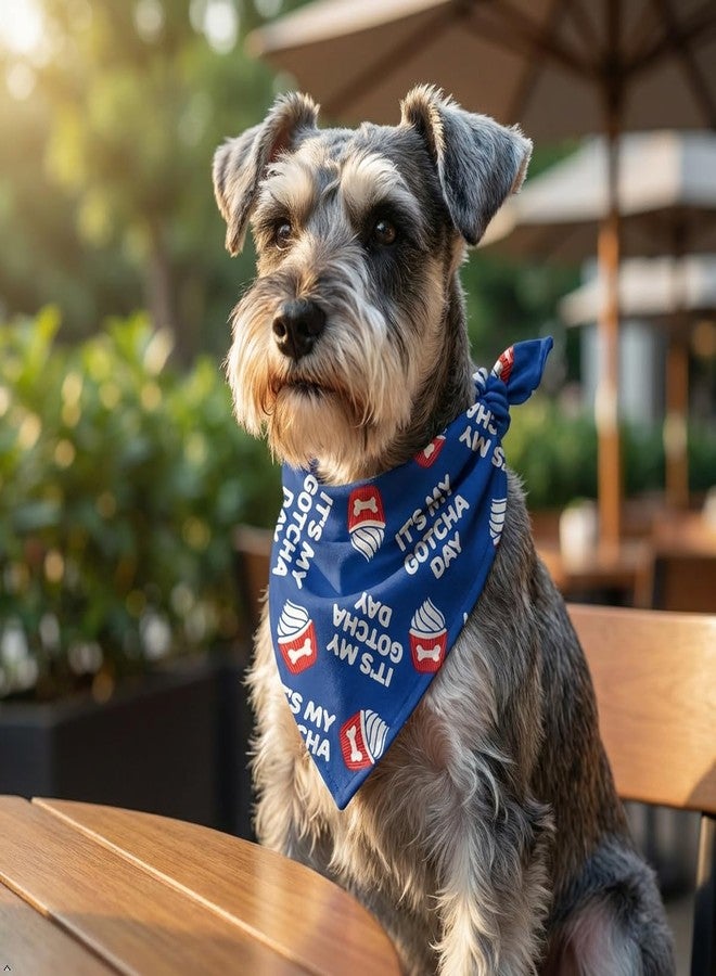 W Brings XL Dog Bandana for Dogs | This Stunning Gorgeous Design Dog Bandana Scarf is Perfect Styling Accessory for Extra Large Dogs. (XL (Extra Large), Gotcha Day) - Image 1