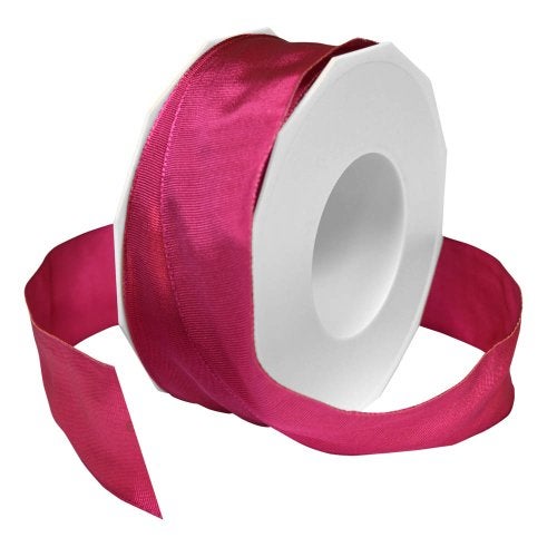 Morex Ribbon 1-1/2-Inch by 27-Yard Spool French Wired Lyon Ribbon, Magenta - Image 2