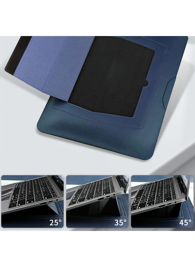 Generic - Applicable Laptop Stand Computer Bag MacBook Multi-functional Liner Bag Apple For Huawei Lenovo Storage Bag-Color:Khaki [liner Package + Power Package]]-Applicable Model:13.3-inch/14-inch Universal - Image 1