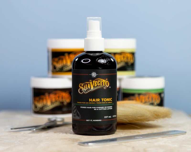 Suavecito Hair Tonic Spray 8 oz. Adds Refinement & Resilience To Hair - Combats Dryness, Buildup & Breakage - Nourishes Scalp - Alcohol Free, Paraben Free, Sulfate-Free - Rosemary, Witch Hazel - Image 4