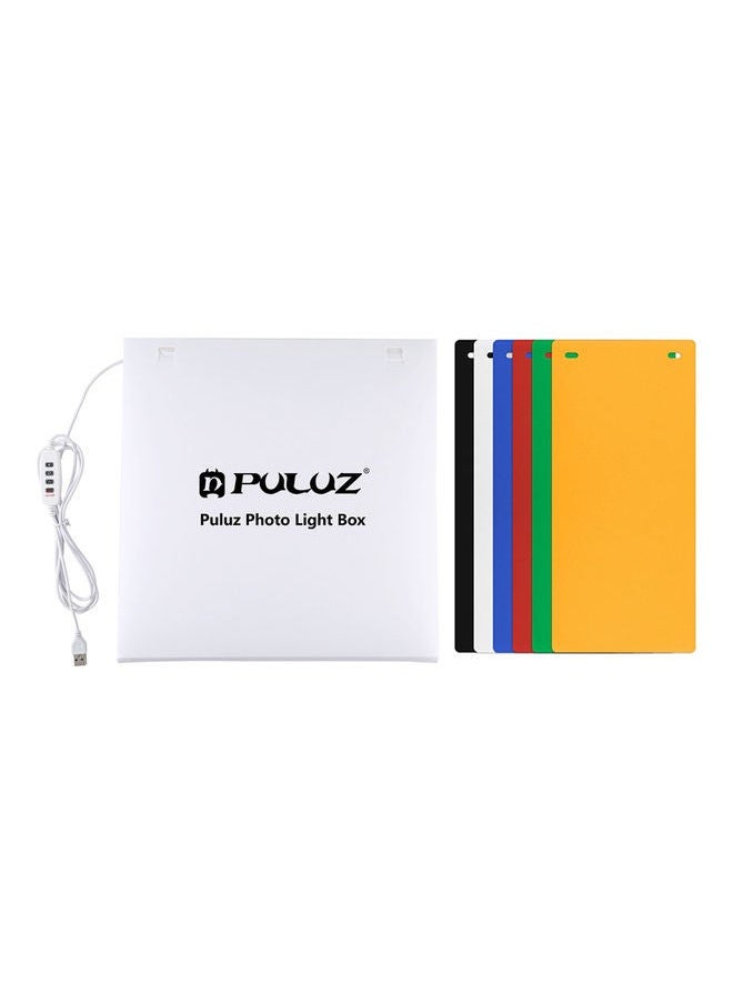 NIBEMINENT Foldable Photo Studio Box With 6 Colors Backdrops White  - Image 5