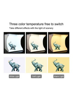 NIBEMINENT Foldable Photo Studio Box With 6 Colors Backdrops White  - Image 3