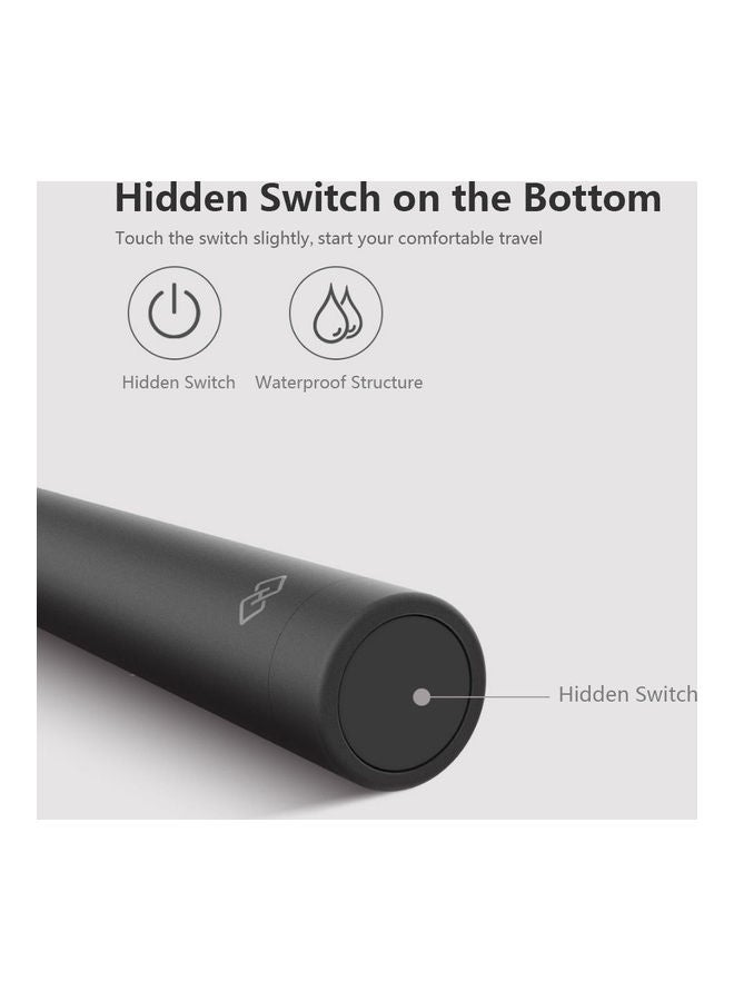 ماكينة كهربائية صغيرة لتهذيب شعر الأنف للرجال أسود . 15.4 X 3.6 X 6.3سم - Image 5