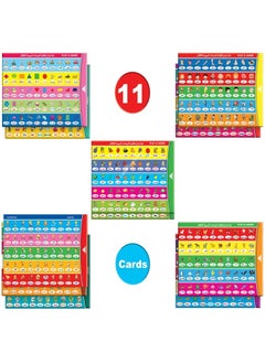 Generic Childhood Creativity Toy for Educational Units in Arabic and English, Interactive Kit Designed to Help Kids Enter the World of Knowledge, Desing to the Child's Cognitive Abilities, Includes 11 Cards  - Image 2