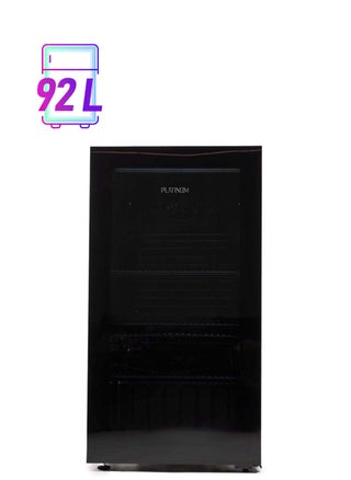 Beverage Cooler 92 Ltrs Mini Fridge Glass Door 4 Shelves Color Black - pzsku/ZD629F5B3FB8977ED67D0Z/45/1743097971/06179410-583b-4c44-92b6-e335c2d5cf6f