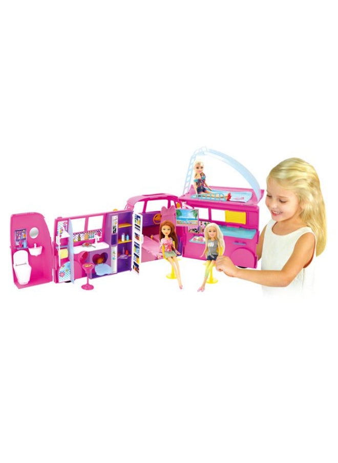 ZURU S001-SPARKLE GIRLZ-ACCESSORIES-VEHICLES-Retro Camper Van Set Color Box,Box,Bulk,2PCS,No Inner,STD Color  - Image 2