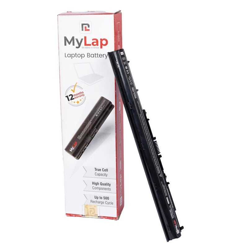 Mylab بطارية لابتوب ديل إنسبيرون M5Y1K 3451 3458 3551 5558 5758 فاسترو 3458 3558 (أسود) - Image 3