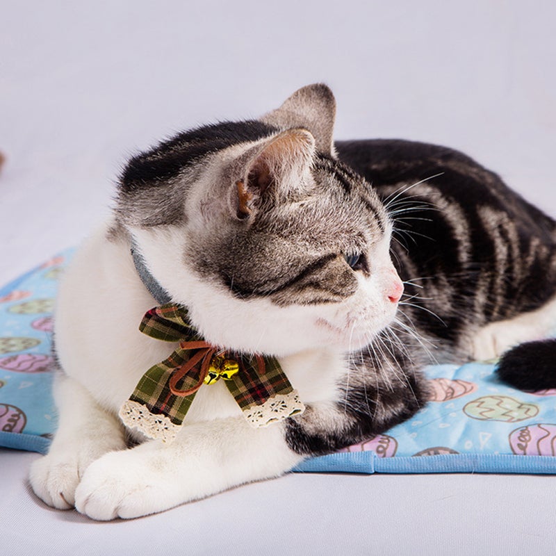Pet Ice Pad Cold Ice Silk Pet Bed Kennel Cushion Cat Cool Blanket( ) - Image 4