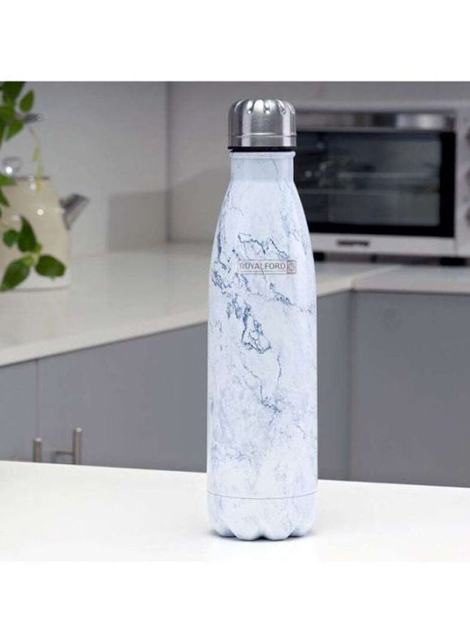 NIBEMINENT Insulated Water Bottle White 500ml - Image 3