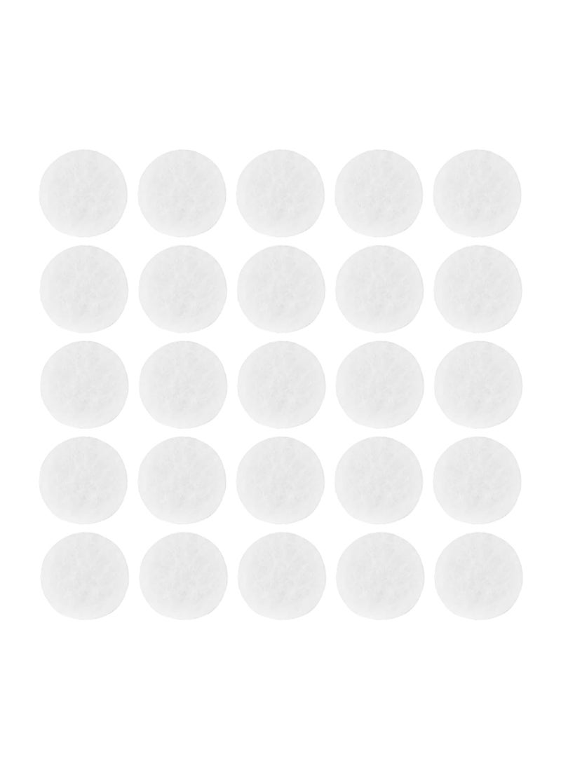 UNOISETION 250Pcs Microdermabrasion Cotton Filters 10mm Microdermabrasion Filters Facial Vacuum Filters Replacement Microdermabrasion Filters Sponge Filter for Suction Microdermabrasion Machine 