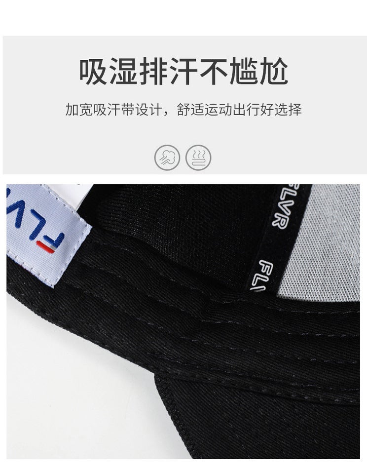 LB Letter Baseball Cap Embroidered Sun Protection Hat Cotton - Image 4