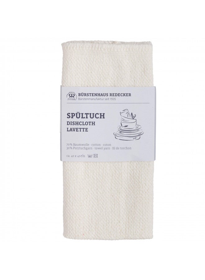 REDECKER Natural Dish Cloth, Set of 2, Machine Washable, Compostable, Made in Germany - Image 2