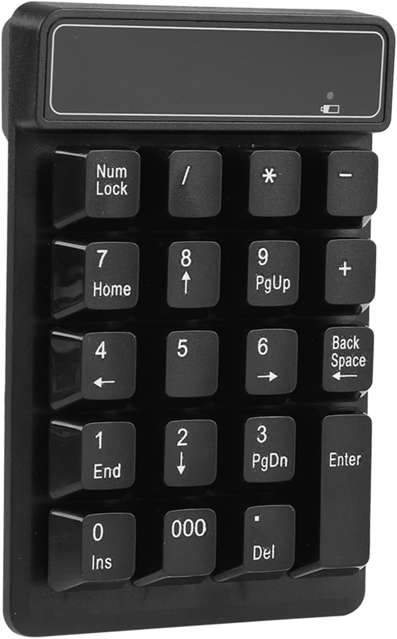 19 Key Wireless Numeric Keypad with Thousand Key for Touch Input, Suspension Buttons, Waterproof Design, Portable, Size - Image 5