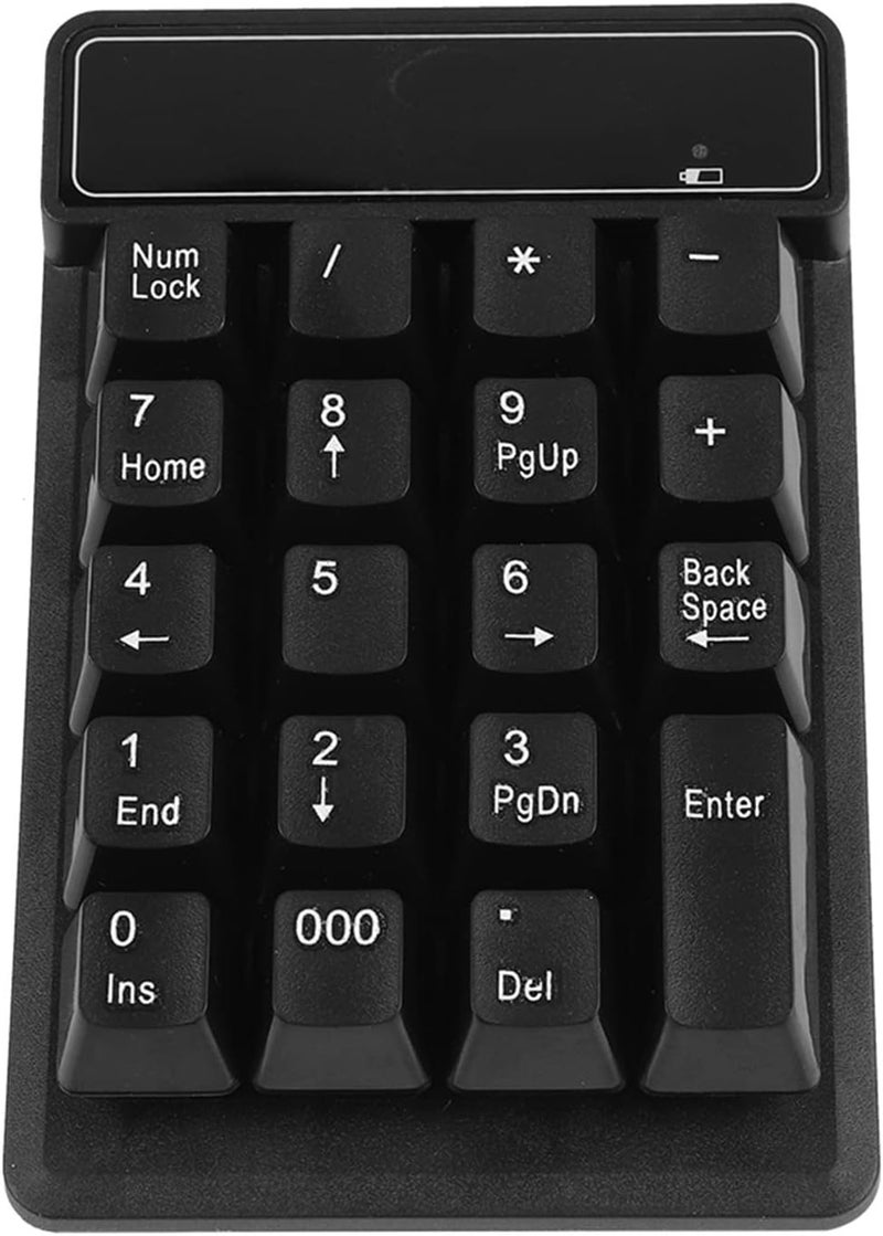 19 Key Wireless Numeric Keypad with Thousand Key for Touch Input, Suspension Buttons, Waterproof Design, Portable, Size - Image 4