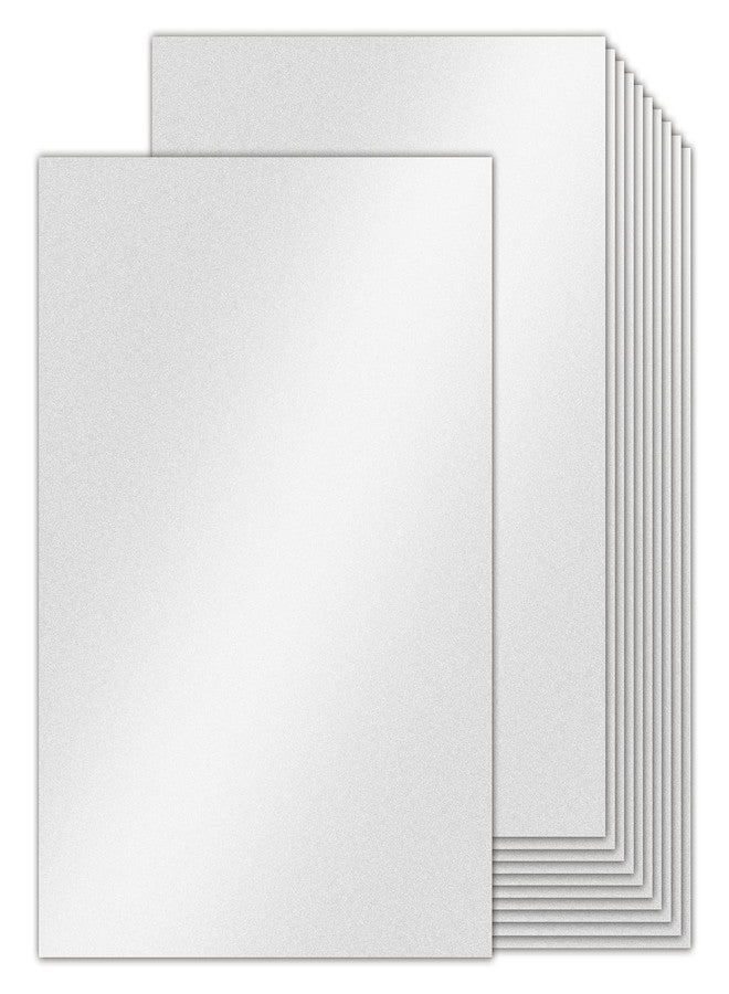 Goefun 100 Sheets Silver Shimmer Cardstock 8.5 x 11 Metallic Paper, Goefun 80lb Card Stock Printer Paper for Invitations, Crafts, DIY Cards，Graduations - Image 1