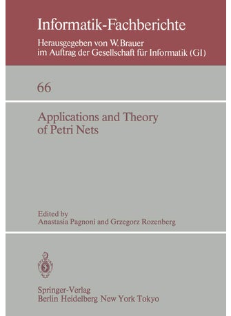 Applications and Theory of Petri Nets: Selected Papers from the 3rd European Workshop on - pzsku/ZD62AF005FB591FA1A6E5Z/45/1749041432/8b13dca1-c240-411b-8dc7-86ec0c55e0c1