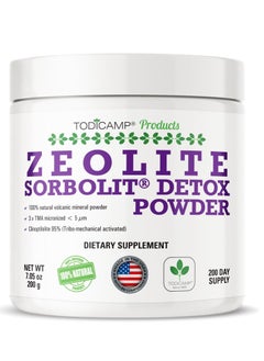 TODICAMP TODICAMP Zeolite Sorbolit Detox Powder 7.05oz 200 days  - Image 1
