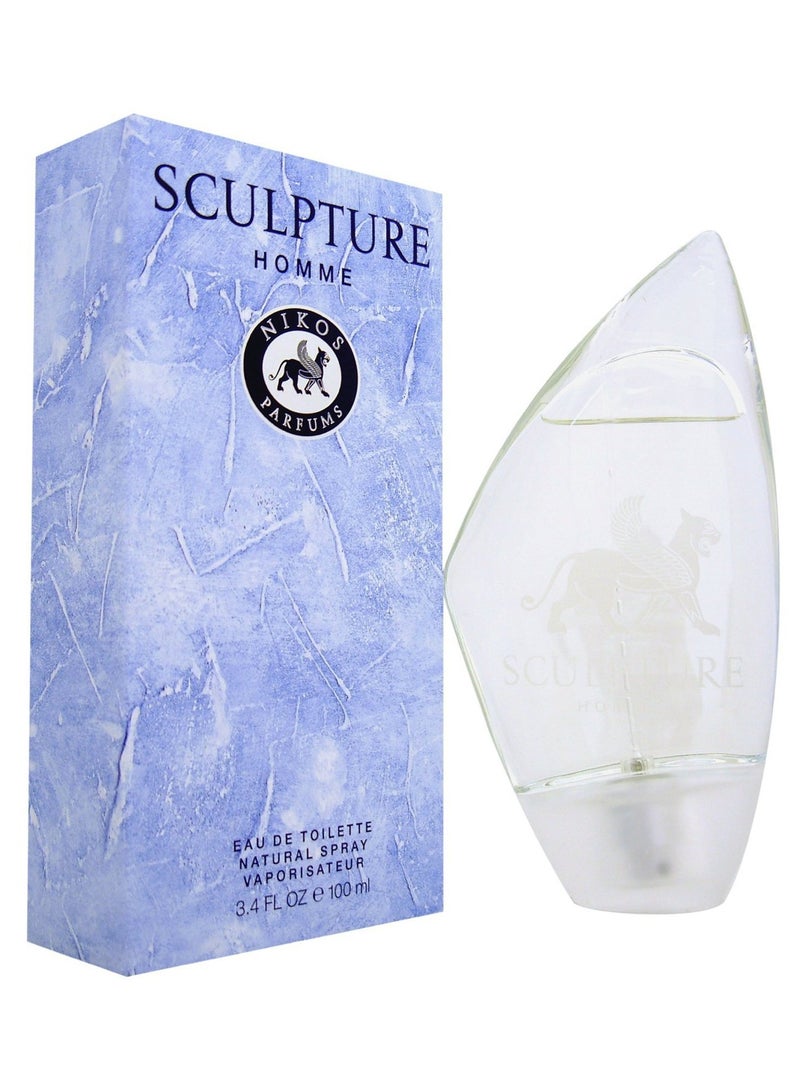 Nikos Set Of 2 Sculpture Homme EDT 100ml 100ml