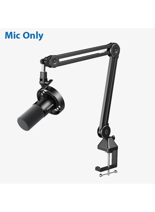 ماونو PD300X مايك دايناميكي USB/XLR – أسود الكابل الـ XLR غير مُرفق مع المنتج - Image 3