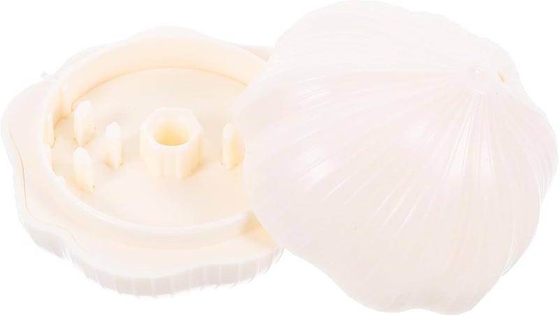 Manual Garlic Masher and Crusher White Garlic Press Tool Kitchen Ginger Crusher for Home Cooking Easy Squeeze - Image 1