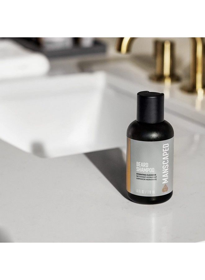 manscaped ® شامبو اللحية فائق الجودة ومنظف ومرطب مع زيوت الأوكالبتوس والروزماري واللافندر الأساسية وغسول اللحية المرطب للشعر والبشرة (4 أونصة) - Image 3