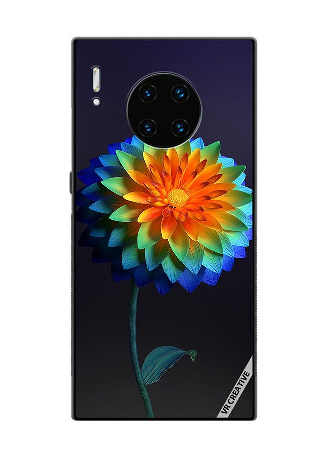 VR CREATIVE Protective Case Cover For Huawei Mate 30 Pro Flower Design Multicolour - Image 1