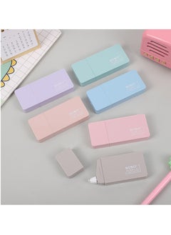Oasisgalore 6 Pieces White Out Correction Tape for Instant Corrections, Portable Multicolor Ink Correction Tape for School, Office, Home  - Image 1