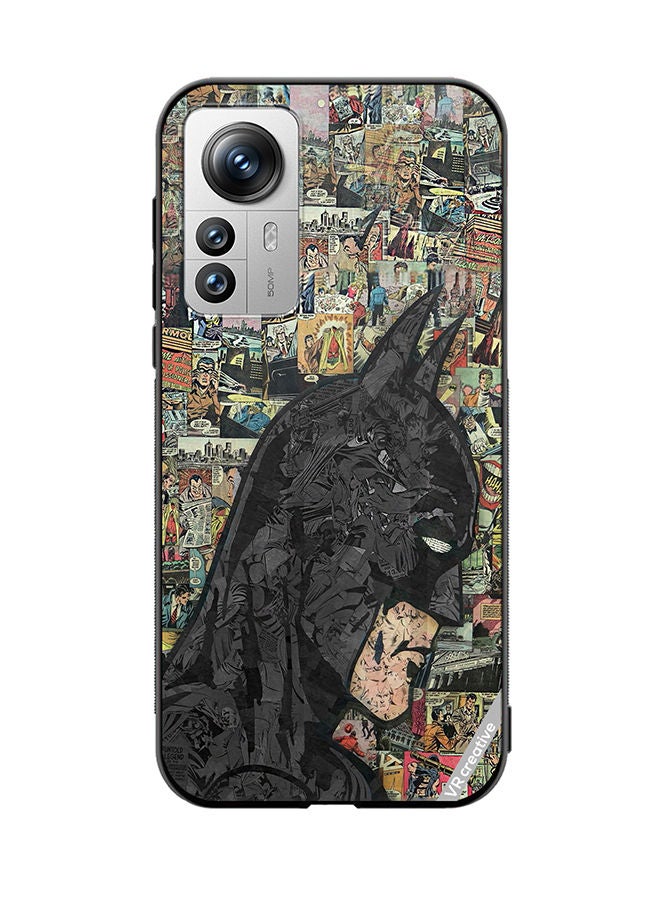 VR CREATIVE Protective Case Cover For Xiaomi 12X Batman Comic Design Multicolour - Image 1