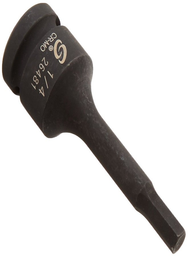 SUNEX TOOLS 26481 1/2-Inch Drive 1/4-Inch Hex Impact Socket - Image 1