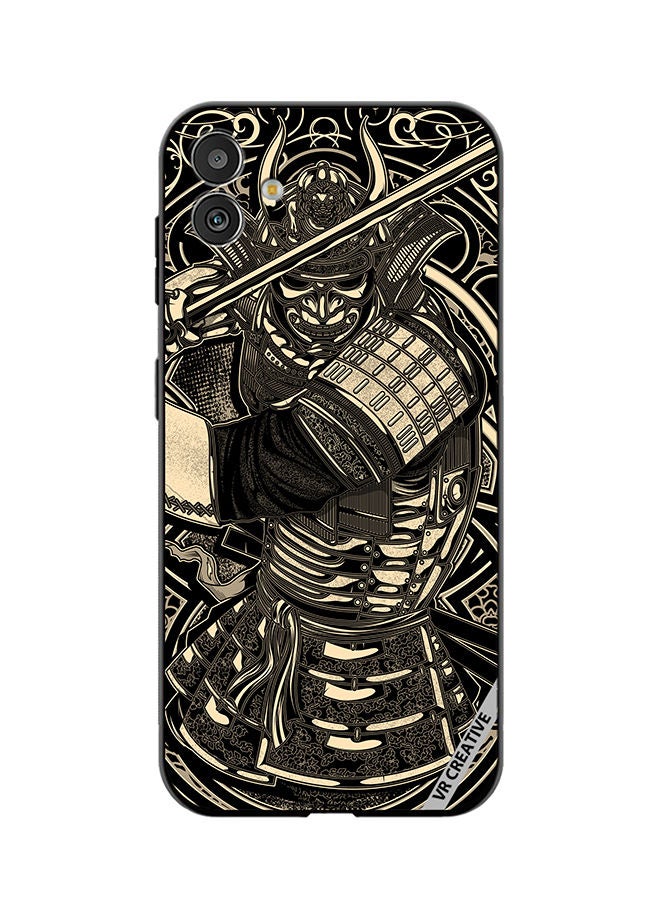 VR CREATIVE Protective Case Cover For Samsung Galaxy M13 5G Cool Samurai Design Multicolour - Image 1