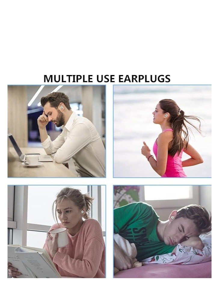 Generic Noise Cancelling Ear Protection EarPlugs for Sleep, Concerts, Work, Study, Perfect Earplugs for Noise Reduction Green  - Image 5