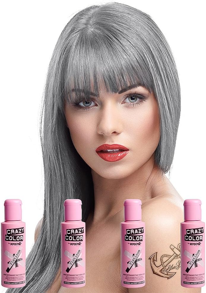 Renbow X4 Platinum Cream Semipermanent Hair Color 100 ml