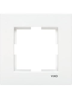 Viko إطار فردي مربع أبيض 