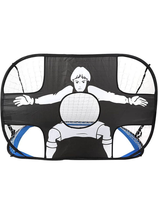 Rock Pow Portable Soccer Goals, Professional Foldable Pop Up Soccer Goal Practical for Football Training for Backyard - Image 1