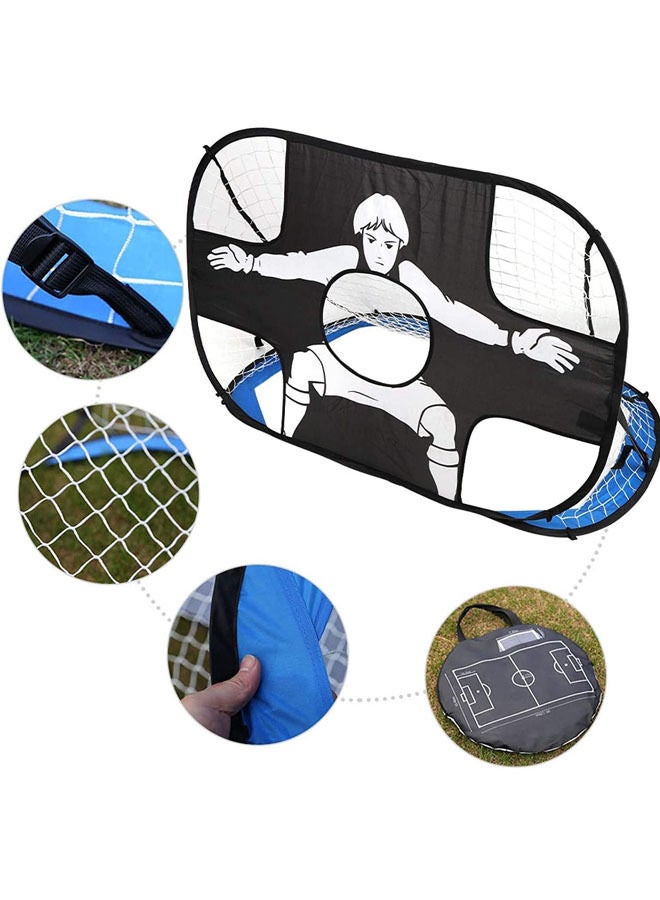 Rock Pow Portable Soccer Goals, Professional Foldable Pop Up Soccer Goal Practical for Football Training for Backyard - Image 2