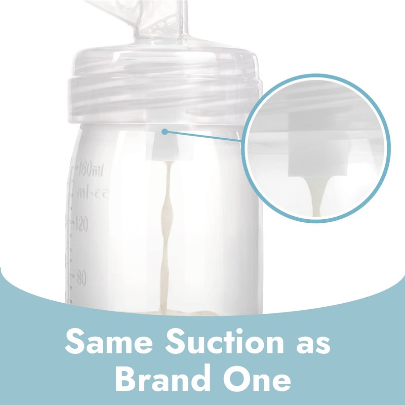 Papablic [6 قطع] صمامات بطة بابابليك لسبكترا وميديلا، صمامات بطة قابلة للاستبدال لصمامات سبكترا S1 وS2 ومضخة ميديلا في الأسلوب، خالية من BPA/DEHP باللون الأبيض - Image 5