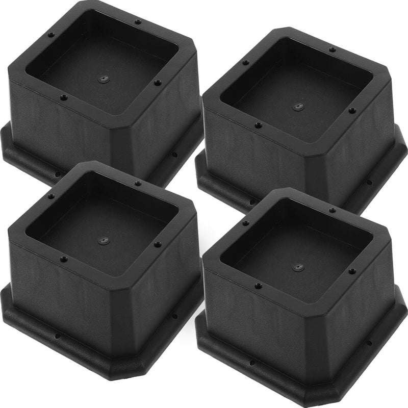 Temp fluctuation resistant crafted quality Homoyoyo Adjustable Furniture Risers 4pcs Bed Foot Pads Couch Lifters for Height Leg Extenders for Sofas Chairs Ergonomic build Precision polished solid material Heat insulation layer Elegant multi-option build Local supply chain stock Multi-use well optimized build Classic trendy design picks Solid anti-deform Water rust proof UV resistant Spec upgraded improved quality Indoor outdoor all-purpose fit Spec compliant trusted quality Market multi-use trusted quality Shock rubber edge Regular scheduled transit One piece build Upgraded quality Multi-use qualified quality Pre-stock well-packed goods Tiered cost purchase alternatives Practical versatile construction Sufficient order stock Indoor outdoor use - Image 1