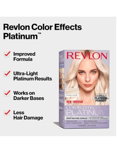 Revlon Revlon Color Effects Permanent Highlighting Kit, Ammonia & Paraben Free Hair Dye, 60 Platinum, 8 Oz (Pack of 1)  - Image 3