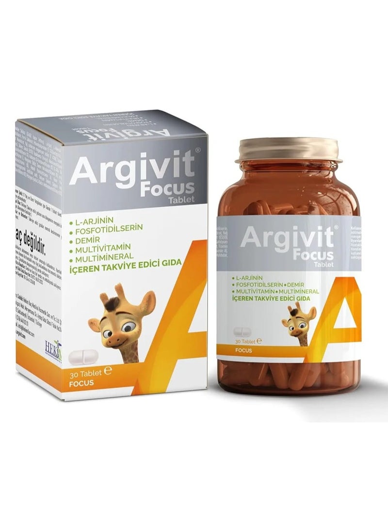 Argivit Focus Tablet, Supplement for increase Height and Energy 30 Tablets - pzsku/ZD62BE93304AA9D671367Z/45/_/1727630292/11c7fd6c-a873-4e2c-8bdf-93b2dd56dd5e