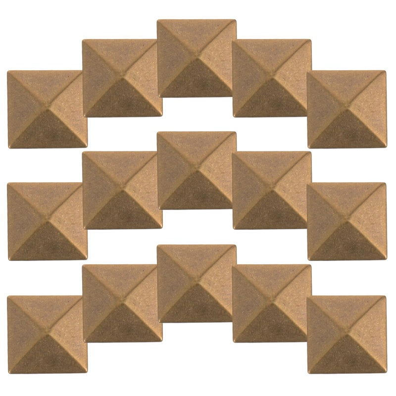 Metal Pyramid Flatback Rivets Studs For Leather Craft DIY Clothes Shoes Bags Decoration - Image 2