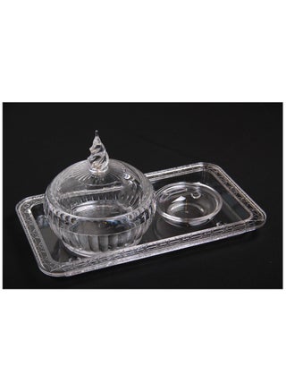 A tamriyah plate set with a multi-use serving tray in an elegant design - pzsku/ZD62C0214DCB47CF906F1Z/45/_/1707327643/83d422a7-749f-45d7-9e7b-ecbc8a7f79ff